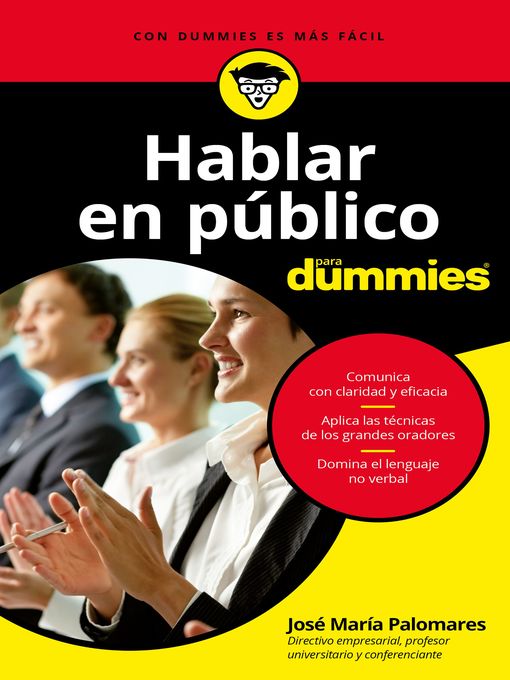 Title details for Hablar en público para Dummies by José María Palomares - Available